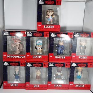 Stranger Things Funko Minis Complete Set of 9 Characters